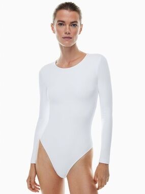 Aritzia Babaton Contour Crew Longsleeve Bodysuit
